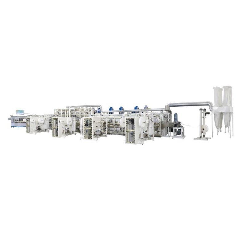 T Shape Baby Diaper Machine